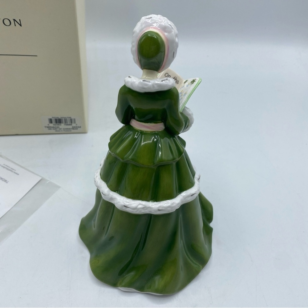Royal Doulton Signed The Twelve Days Of Christmas Figurine ON THE 9th DAY Englan - Picture 5 of 7